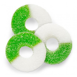 Apple Gummi Rings 4/4.5lb